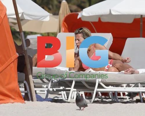Claire Chazal on Miami Beach