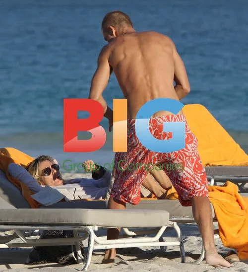 Claire Chazel with boyfriend in Miami