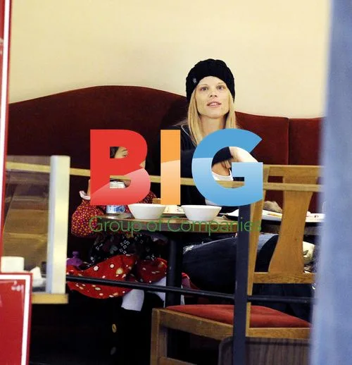 Elin Nordegren with Kids in Stockholm