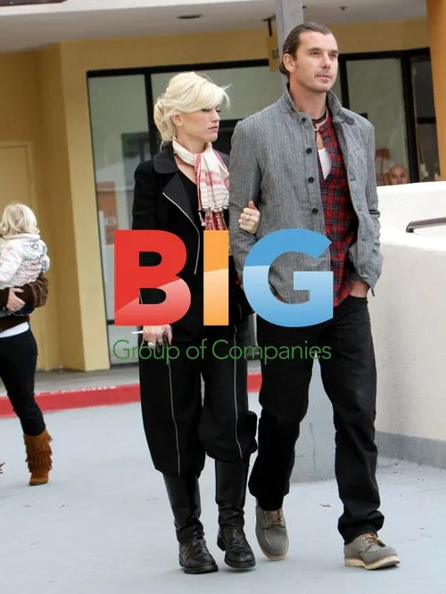 Gwen Stefani and Family Visit Santa