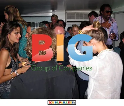Celebs party on yacht in St. Barths