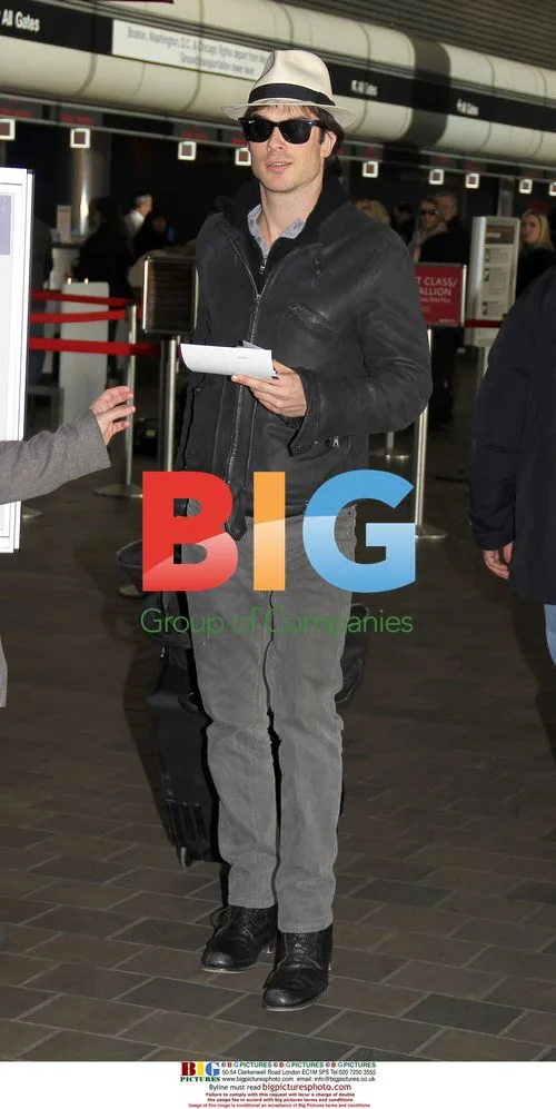 Ian Somerhalder Departs NYC