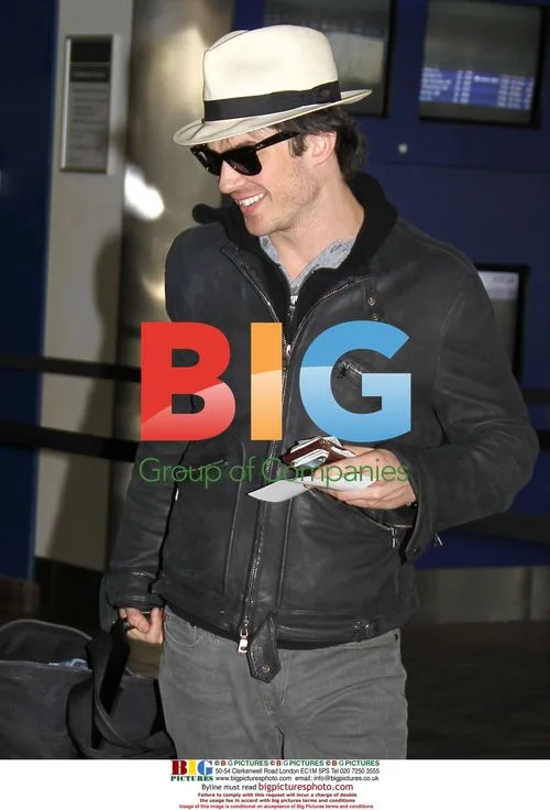 Ian Somerhalder Departs NYC