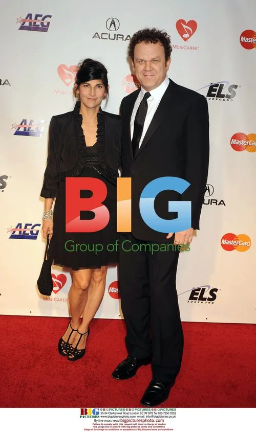 John C. Reilly and wife at Neil Young MusiCares Tribute