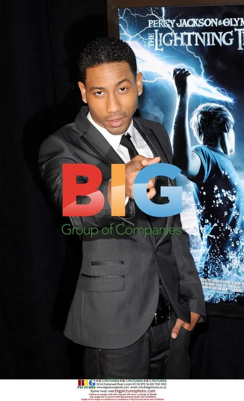 Brandon T. Jackson at 'Percy Jackson' Premiere