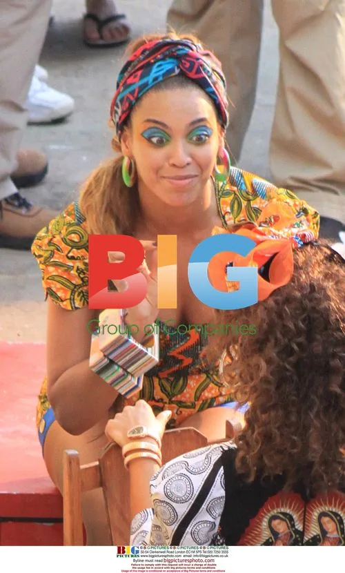 Alicia Keys and Beyonce filming music video