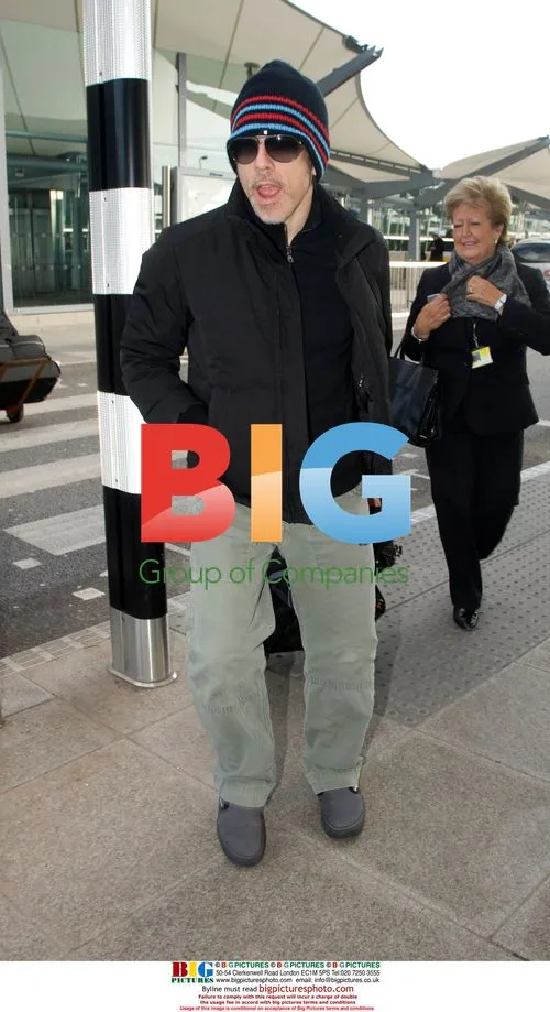 Ben Stiller Arriving at Airport