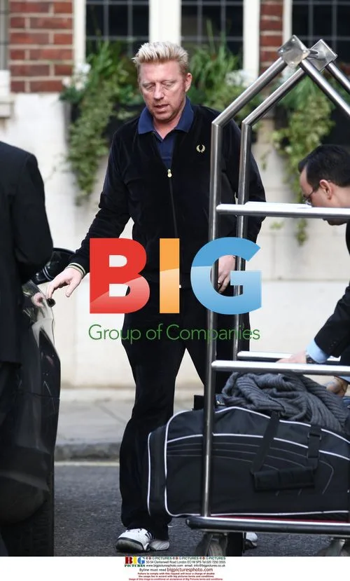 Boris Becker Arrives At Hospital For Birth