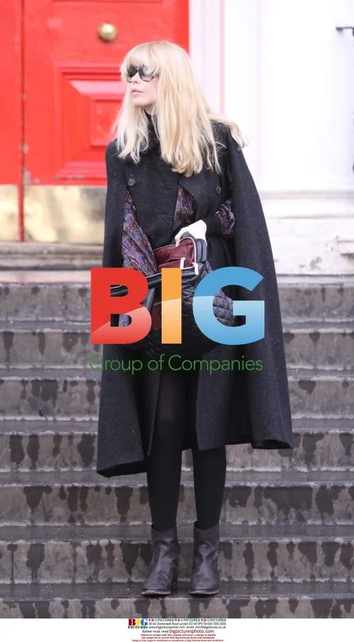 Claudia Schiffer on School Run