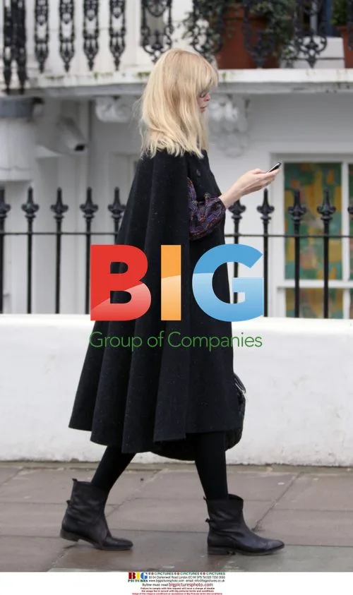 Claudia Schiffer on School Run