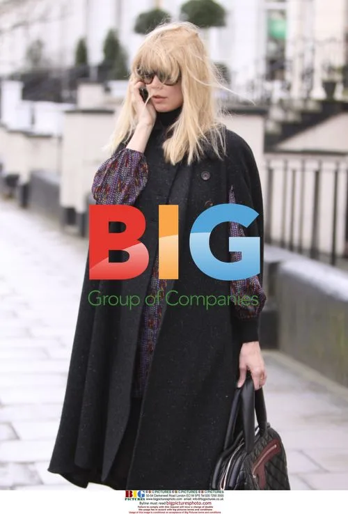 Claudia Schiffer on School Run