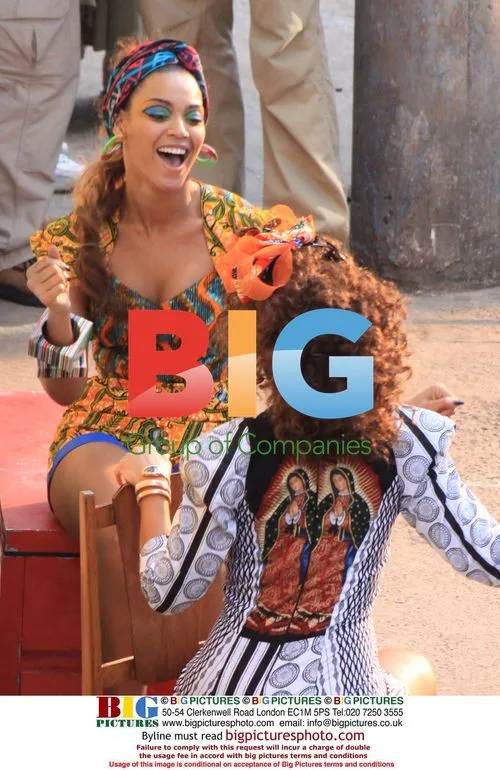Alicia Keys & Beyonce Video Shoot