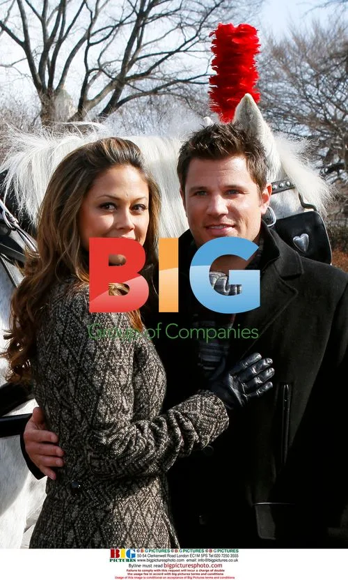 Vanessa Minnillo and Nick Lachey NIVEA Promo in NYC