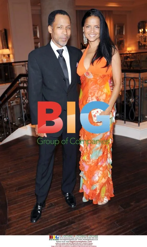 Radcliff Bailey and Victoria Rowell at NSORO Foundation Starfish Ball