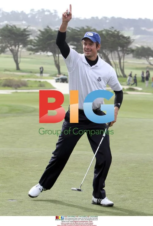 Josh Duhamel at Pebble Beach Golf Tournament