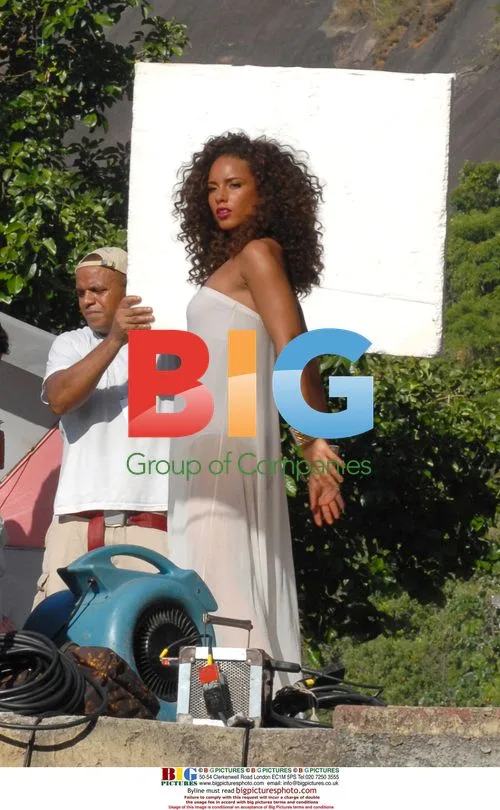 Alicia Keys Filming Music Video in Brazil