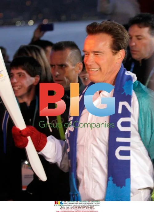 Arnold Schwarzenegger at 2010 Vancouver Olympics