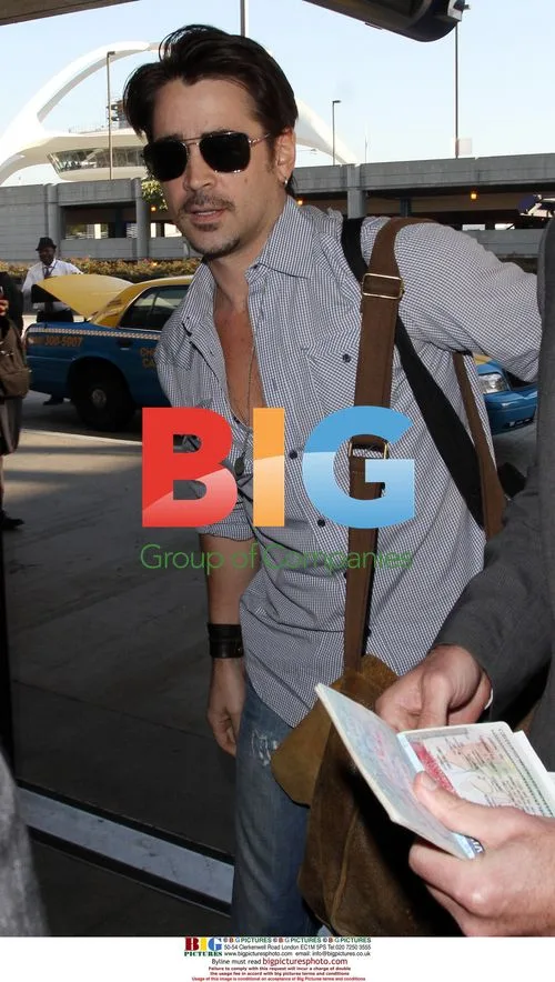Colin Farrell at LAX Airport