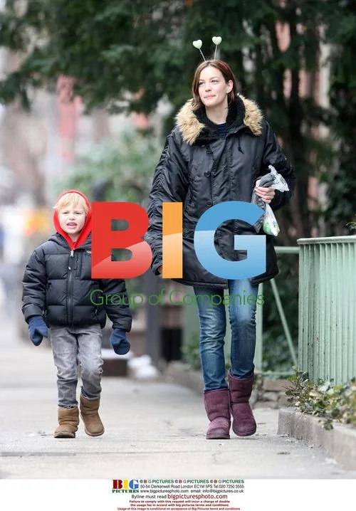 Liv Tyler and son Milo in NYC