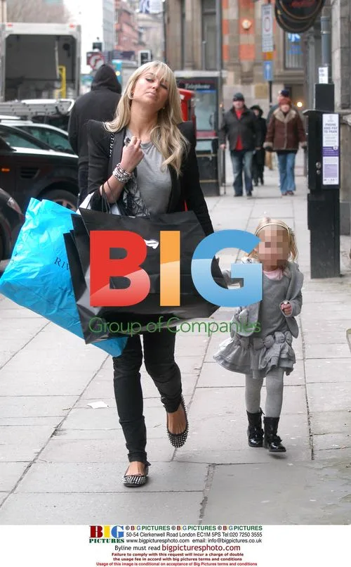 Alex Curran Shopping in Liverpool
