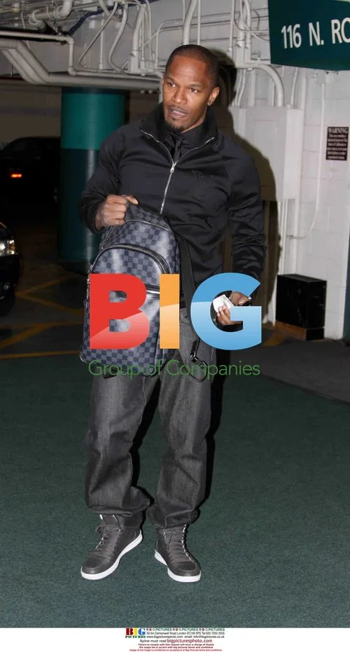 Jamie Foxx Out in Beverly Hills