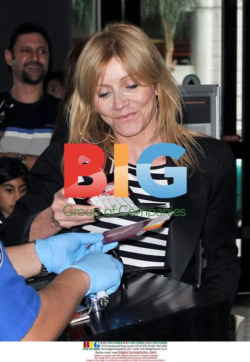 Michelle Collins and Daughter at LAX