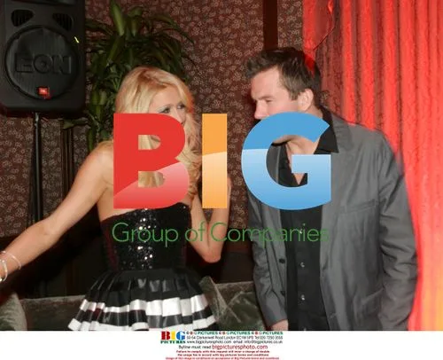 Paris Hilton and Doug Reinhardt at NYE Party
