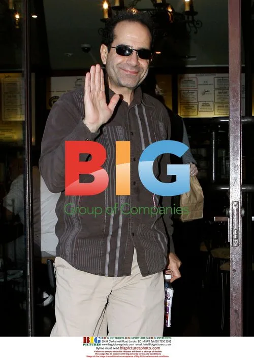 Tony Shalhoub and Daughter Sophie in Beverly Hills