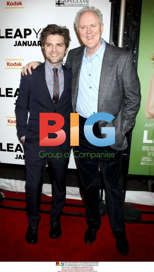 John Lithgow and Adam Scott at 'Leap Year' Premiere