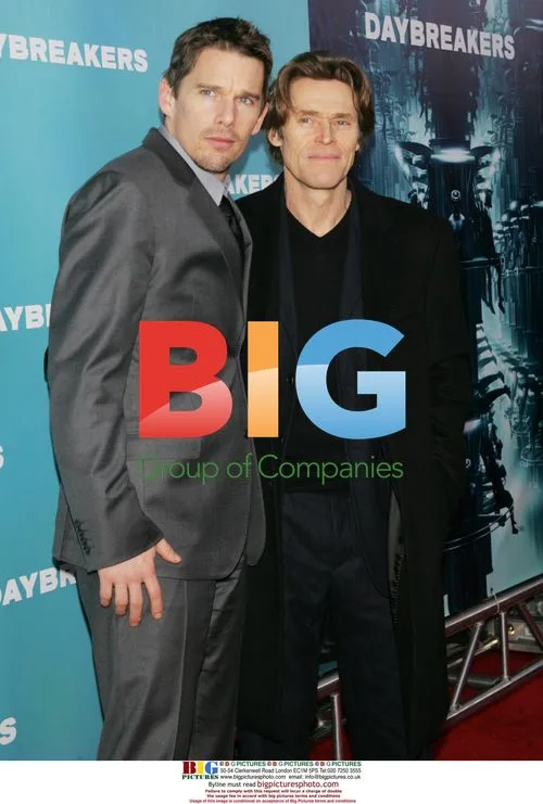Ethan Hawke and Willem Dafoe at 'Daybreakers' Premiere