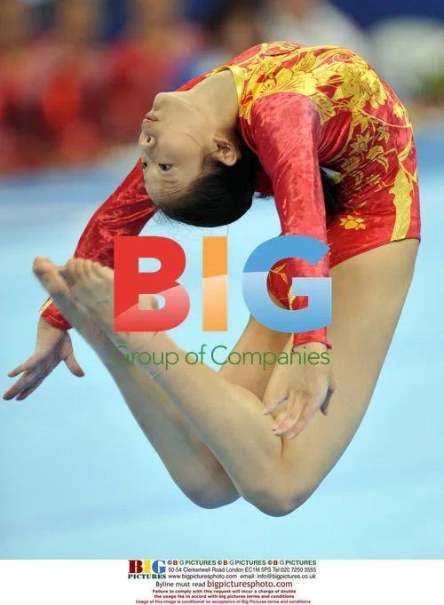 Fei Cheng in women's gymnastics final