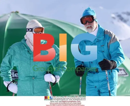 Prince Michael and Marie-Christine on Swiss Ski Trip
