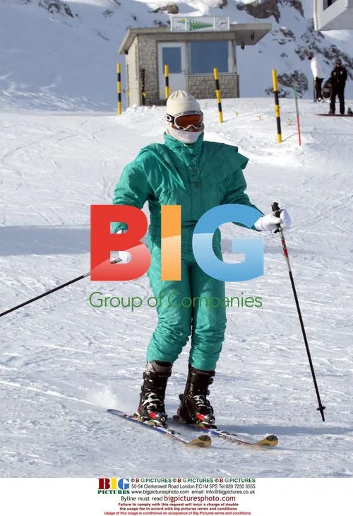 Prince Michael and Wife on Swiss Alps Ski Trip