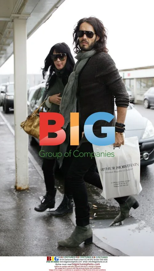 Russell Brand and Katy Perry in London
