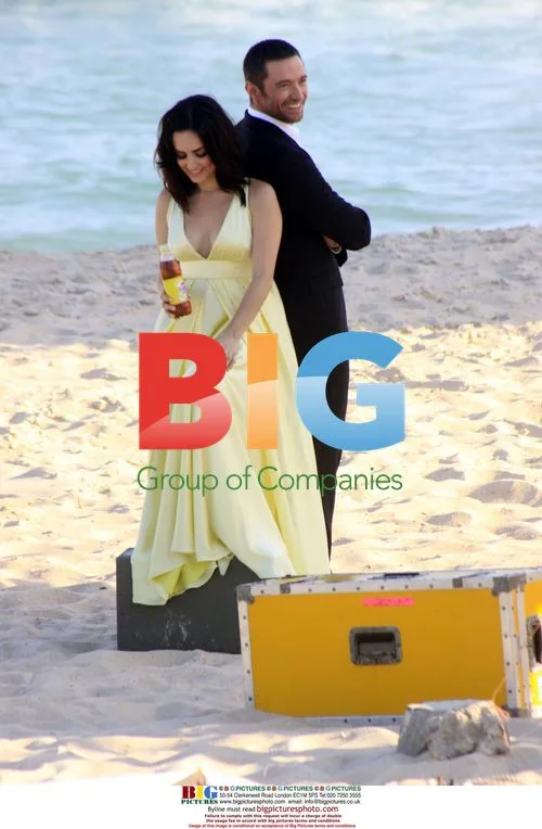 Hugh Jackman and Ana de la Reguera commercial shoot