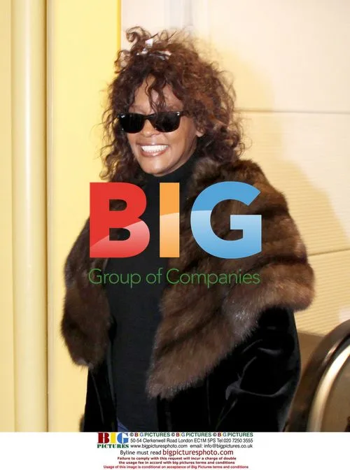 Whitney Houston Arrives for BET Honors