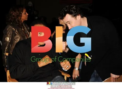 Muhammad Ali and John Cusack at Hope For Haiti Telethon