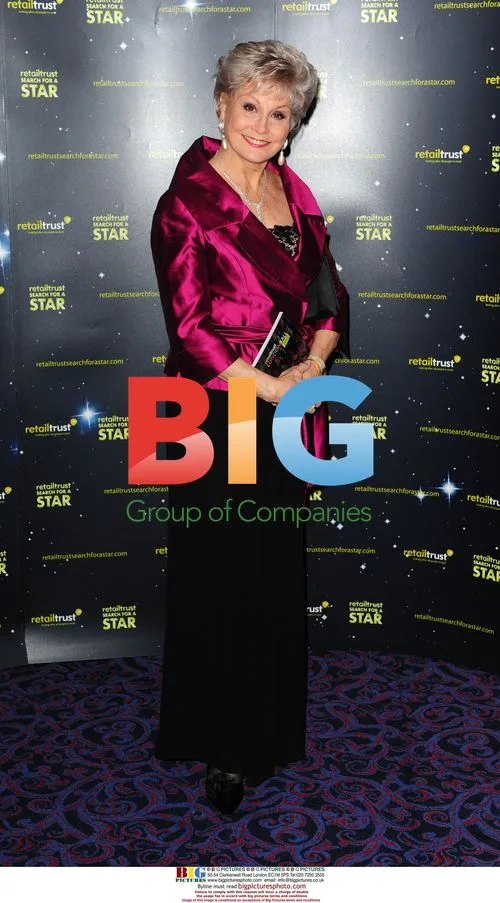 Angela Rippon at Retail Trust Ball
