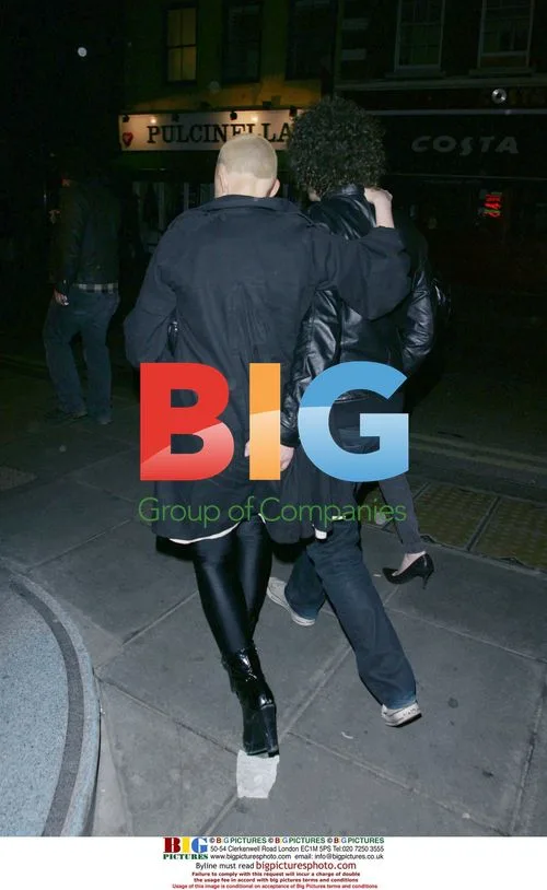 Gail Porter Leaving Groucho's in London