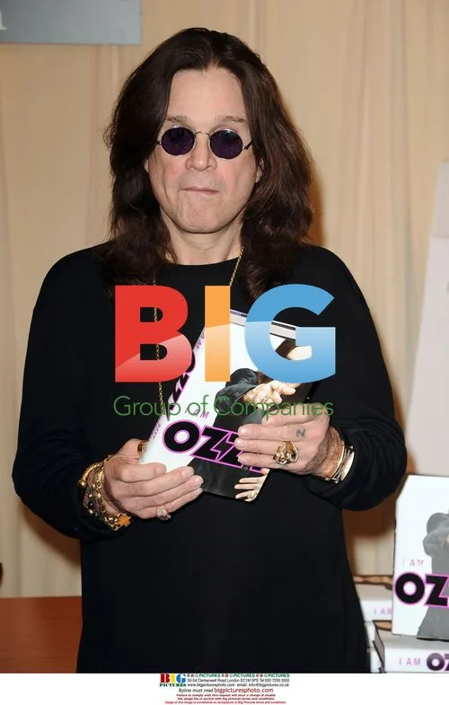 Ozzy Osbourne Signing Book