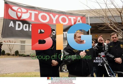 James Hoffa Protests Toyota Plant Closing