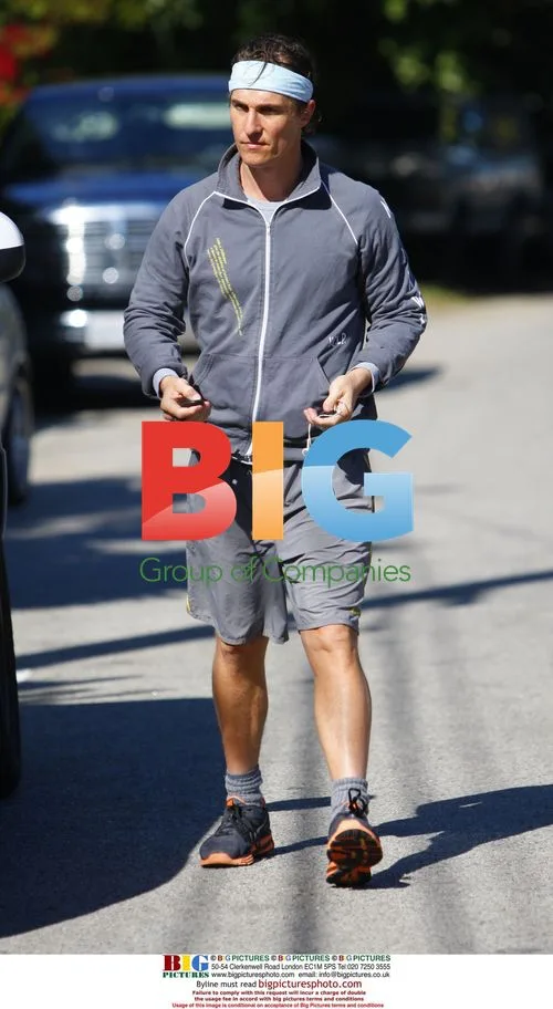Matthew McConaughey Gym Outing
