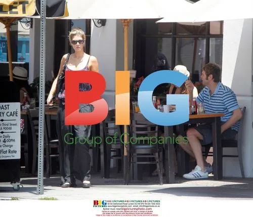 Delta Goodrem and Brian McFadden Lunch in LA