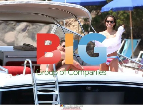 Frank Lampard and Christine Bleakley on Boat in Italy