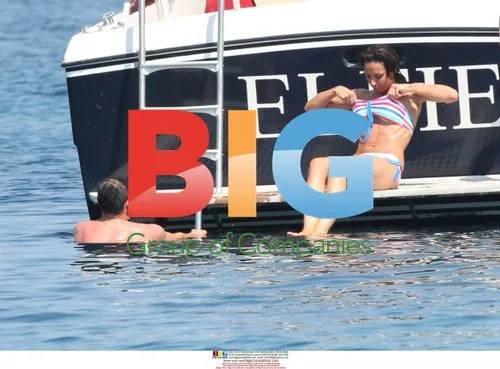 Frank Lampard and Christine Bleakley on Boat