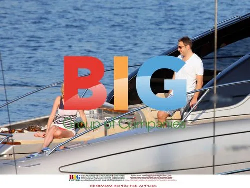 David Walliams and Lara Stone on vacation