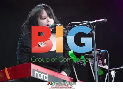 Angela Stodart of the Magic Numbers performs at Hop Farm Festival