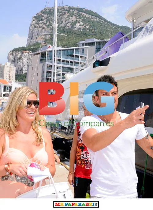 Peter Andre Visits Rock of Gibraltar