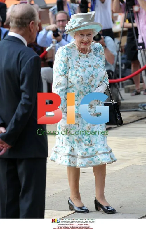Queen Elizabeth II at Ground Zero 9/11 Memorial