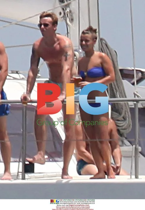 Wayne and Coleen Rooney in Barbados